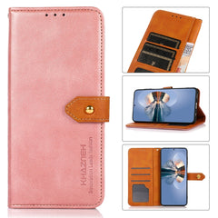 For OnePlus 11 5G KHAZNEH Dual-color Cowhide Texture Flip Leather Phone Case, For OnePlus 11 5G