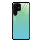 For Samsung Galaxy S23 Ultra 5G / Green Cyan