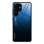 For Samsung Galaxy S23 Ultra 5G / Blue Black