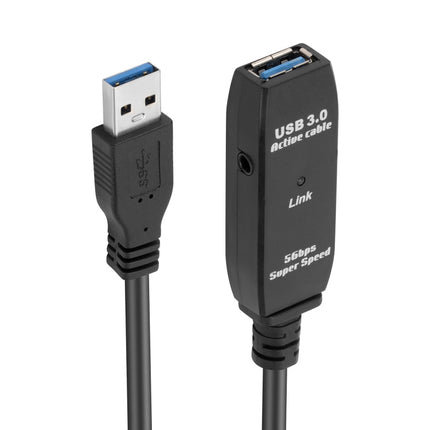 USB 3.0 Male to Female Data Sync Super Speed Extension Cable, Length:30m, 30m