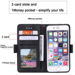 Retro Splicing Horizontal Flip Leather Case with Card Slots & Holder & Wallet, For iPhone 6 Plus, For iPhone SE 2022 / SE 2020 / 8 / 7, For iPhone X / XS, For iPhone XR, For Xiaomi Redmi K20