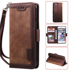 Retro Splicing Horizontal Flip Leather Case with Card Slots & Holder & Wallet, For iPhone 6 Plus, For iPhone SE 2022 / SE 2020 / 8 / 7, For iPhone X / XS, For iPhone XR, For Xiaomi Redmi K20