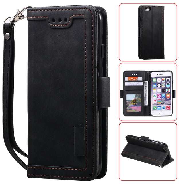 Retro Splicing Horizontal Flip Leather Case with Card Slots & Holder & Wallet, For iPhone SE 2022 / SE 2020 / 8 / 7, For Xiaomi Redmi Note 8 Pro