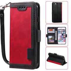 Retro Splicing Horizontal Flip Leather Case with Card Slots & Holder & Wallet, For iPhone 6 Plus, For iPhone SE 2022 / SE 2020 / 8 / 7, For iPhone X / XS, For iPhone XR, For Xiaomi Redmi K20