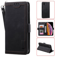 Retro Splicing Horizontal Flip Leather Case with Card Slots & Holder & Wallet, For iPhone 6 Plus, For iPhone SE 2022 / SE 2020 / 8 / 7, For iPhone X / XS, For iPhone XR, For Xiaomi Redmi K20