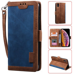 Retro Splicing Horizontal Flip Leather Case with Card Slots & Holder & Wallet, For iPhone 6 Plus, For iPhone SE 2022 / SE 2020 / 8 / 7, For iPhone X / XS, For iPhone XR, For Xiaomi Redmi K20