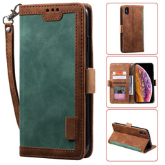 Retro Splicing Horizontal Flip Leather Case with Card Slots & Holder & Wallet, For iPhone 6 Plus, For iPhone SE 2022 / SE 2020 / 8 / 7, For iPhone X / XS, For iPhone XR, For Xiaomi Redmi K20