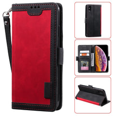 Retro Splicing Horizontal Flip Leather Case with Card Slots & Holder & Wallet, For iPhone 6 Plus, For iPhone SE 2022 / SE 2020 / 8 / 7, For iPhone X / XS, For iPhone XR, For Xiaomi Redmi K20