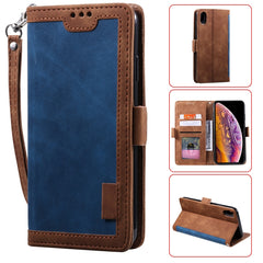 Retro Splicing Horizontal Flip Leather Case with Card Slots & Holder & Wallet, For iPhone 6 Plus, For iPhone SE 2022 / SE 2020 / 8 / 7, For iPhone X / XS, For iPhone XR, For Xiaomi Redmi K20