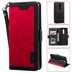 Retro Splicing Horizontal Flip Leather Case with Card Slots & Holder & Wallet, For iPhone 6 Plus, For iPhone SE 2022 / SE 2020 / 8 / 7, For iPhone X / XS, For iPhone XR, For Xiaomi Redmi K20