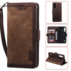 Retro Splicing Horizontal Flip Leather Case with Card Slots & Holder & Wallet, For Xiaomi 9 Lite, For Xiaomi Mi A3 / CC9