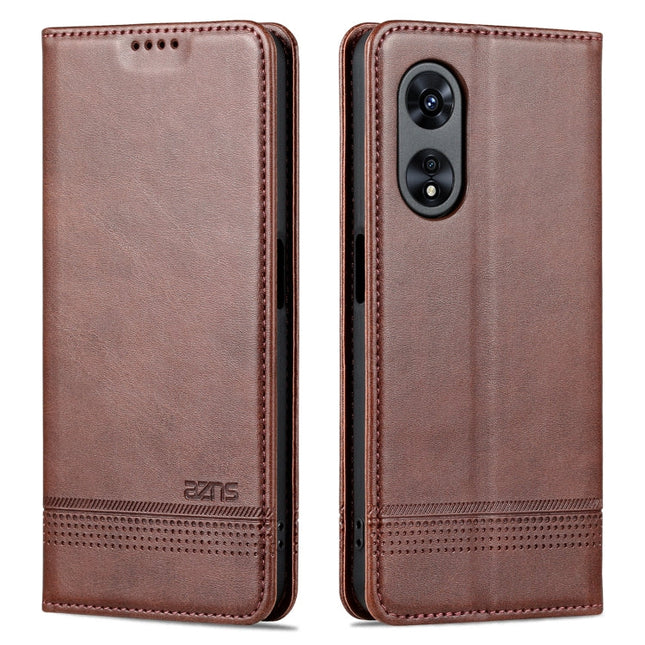 AZNS Magnetic Calf Texture Flip Leather Phone Case