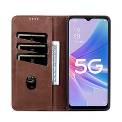 AZNS Magnetic Calf Texture Flip Leather Phone Case