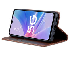 AZNS Magnetic Calf Texture Flip Leather Phone Case