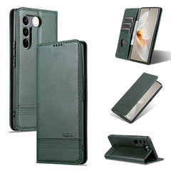AZNS Magnetic Calf Texture Flip Leather Phone Case