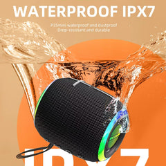 HOPESTAR P35 mini 10W Outdoor IPX7 Waterproof Bluetooth Speaker, P35 mini