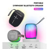 HOPESTAR P50 mini Outdoor RGB Light Waterproof Bluetooth Speaker, P50 mini