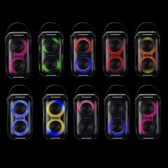 HOPESTAR Party200 mini Portable Tone Pulse RGB Light Bluetooth Speaker, Party200 mini