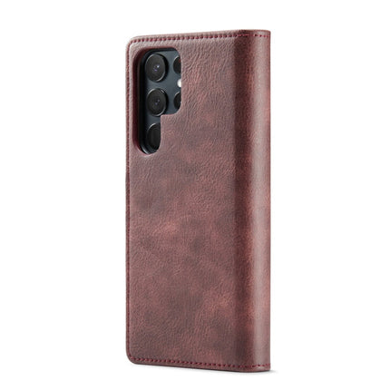 DG.MING Crazy Horse Texture Detachable Magnetic Leather Case