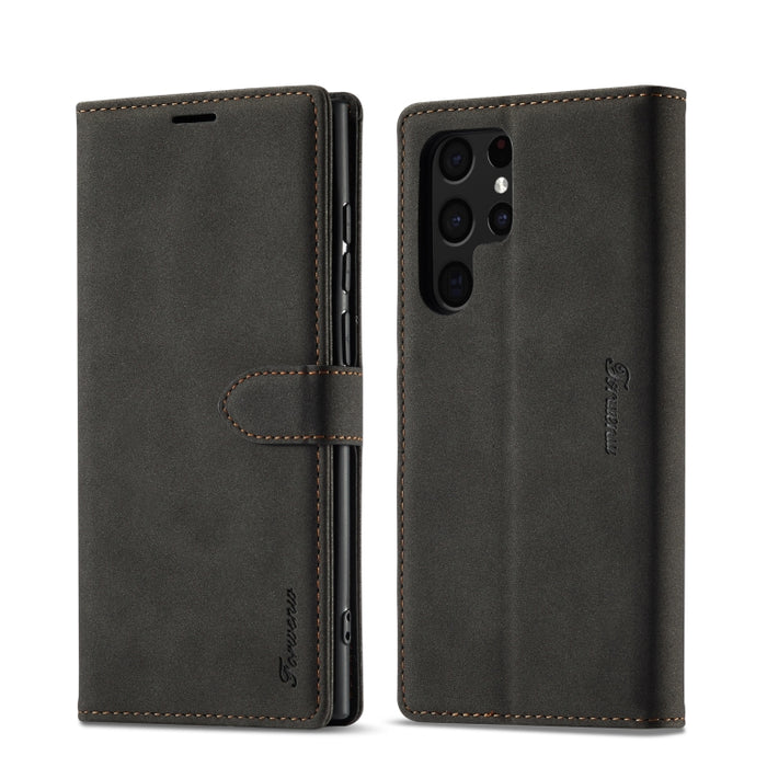 Forwenw F1 Series Matte Strong Magnetism Leather Phone Case, For Samsung Galaxy S23 Ultra 5G, For iPhone 14, For iPhone 14 Plus, For iPhone 14 Pro, For iPhone 14 Pro Max
