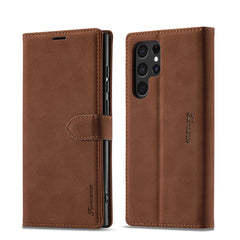 Forwenw F1 Series Matte Strong Magnetism Leather Phone Case