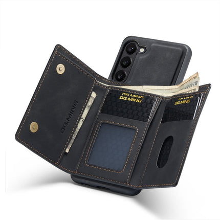 DG.MING M1 Series 3-Fold Multi Card Wallet + Magnetic Phone Case