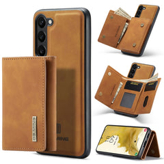 DG.MING M1 Series 3-Fold Multi Card Wallet + Magnetic Phone Case, For Samsung Galaxy S23 5G, For Samsung Galaxy S23+ 5G, For Samsung Galaxy S23 Ultra 5G