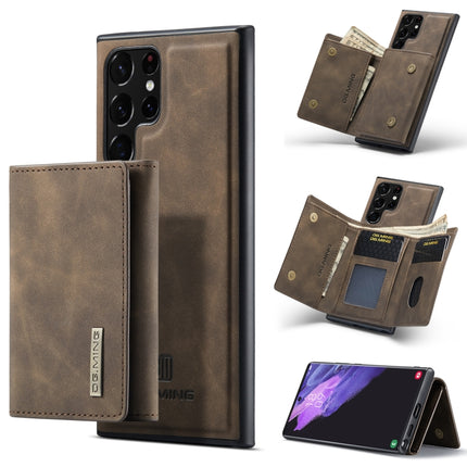 DG.MING M1 Series 3-Fold Multi Card Wallet + Magnetic Phone Case, For Samsung Galaxy S23 5G, For Samsung Galaxy S23+ 5G, For Samsung Galaxy S23 Ultra 5G