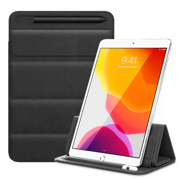 3-fold Stand Magnetic Tablet Sleeve Case Liner Bag, For iPad 9.7 / 10.2 / 10.5 / 10.9 / 11 inch