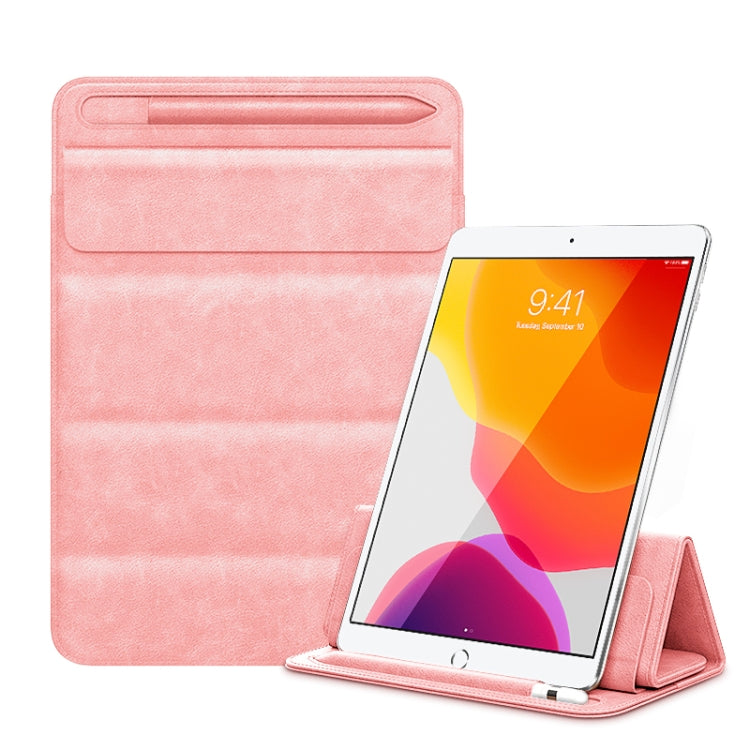 3-fold Stand Magnetic Tablet Sleeve Case Liner Bag, For iPad 9.7 / 10.2 / 10.5 / 10.9 / 11 inch