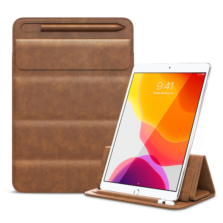 3-fold Stand Magnetic Tablet Sleeve Case Liner Bag, For iPad 9.7 / 10.2 / 10.5 / 10.9 / 11 inch