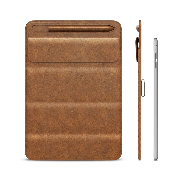 3-fold Stand Magnetic Tablet Sleeve Case Liner Bag, For iPad 9.7 / 10.2 / 10.5 / 10.9 / 11 inch