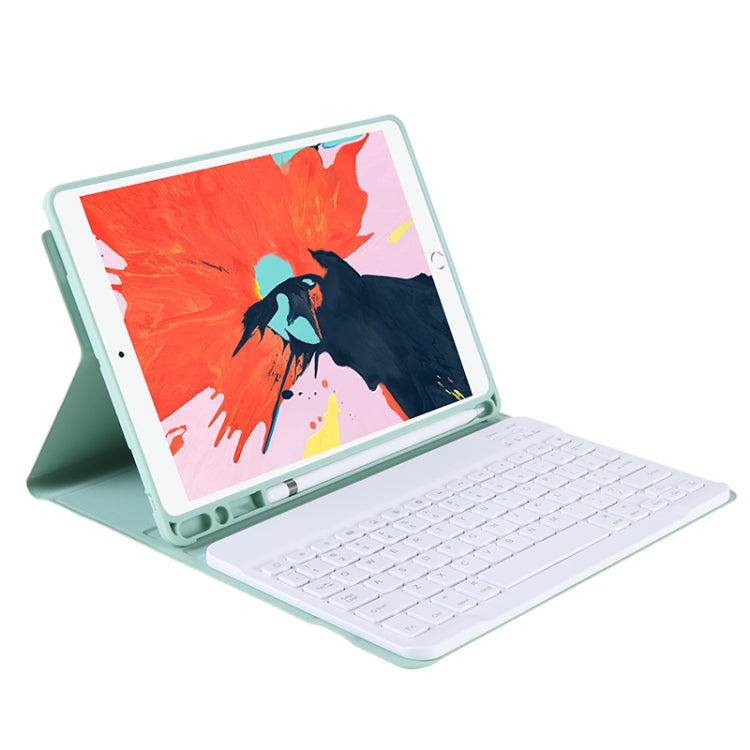 T102B For iPad Air / Pro 10.5 inch (2019) TPU Candy Color Ultra-thin Bluetooth Keyboard Protective Case with Stand & Pen Slot, For iPad Air 10.5 inch (2019)