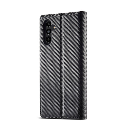 LC.IMEEKE Carbon Fiber Leather Phone Case, For Samsung Galaxy A14 4G / 5G