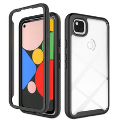 Starry Sky Solid Color Series Shockproof PC + TPU Protective Case, For iPhone 6, For Google Pixel 4a