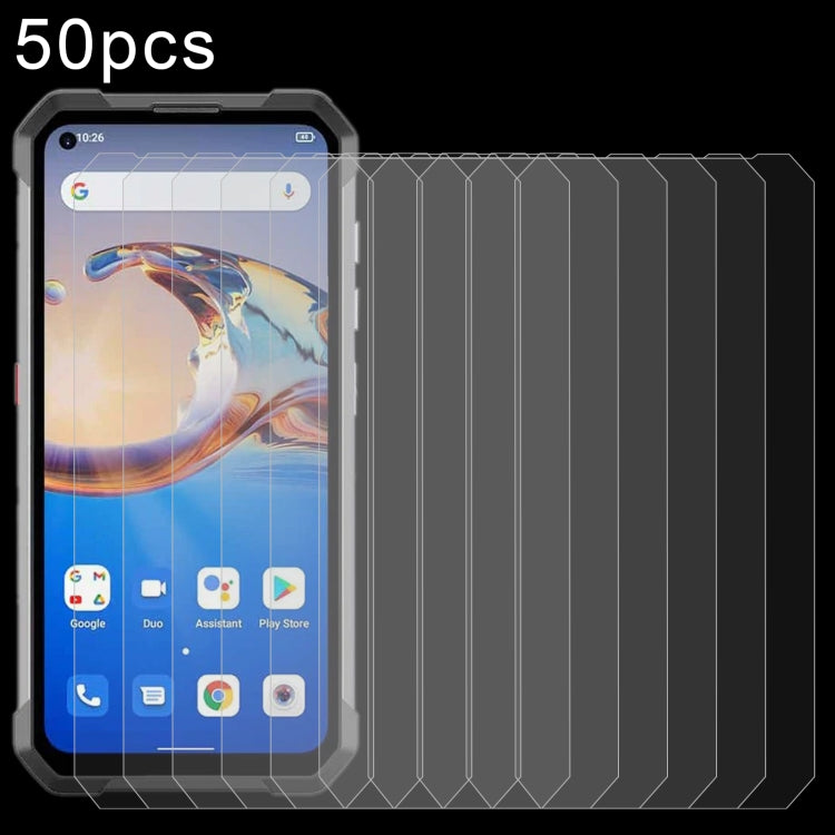 For Unihertz Tank / Tank 2 / Tank 3 50pcs 0.26mm 9H 2.5D Tempered Glass Film