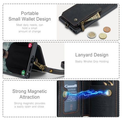 CaseMe C20 Multifunctional RFID Leather Phone Case, For Samsung Galaxy A14 5G, For Samsung Galaxy A33, For Samsung Galaxy A34 5G, For Samsung Galaxy A53, For Samsung Galaxy A54 5G, For Samsung Galaxy A73, For Samsung Galaxy S23 5G                      ...