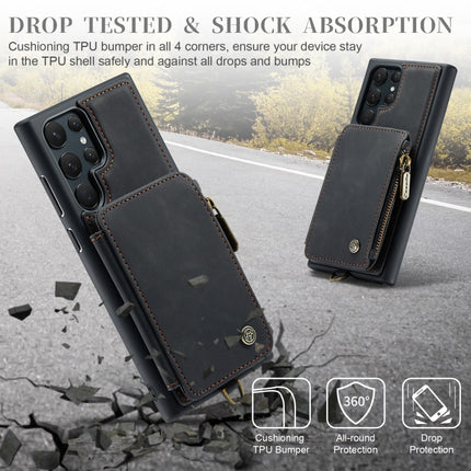 CaseMe C20 Multifunctional RFID Leather Phone Case, For Samsung Galaxy A14 5G, For Samsung Galaxy A33, For Samsung Galaxy A34 5G, For Samsung Galaxy A53, For Samsung Galaxy A54 5G, For Samsung Galaxy A73, For Samsung Galaxy S23 5G                      ...