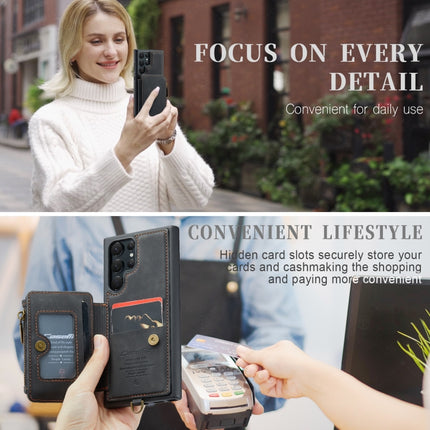 CaseMe C20 Multifunctional RFID Leather Phone Case, For Samsung Galaxy A14 5G, For Samsung Galaxy A33, For Samsung Galaxy A34 5G, For Samsung Galaxy A53, For Samsung Galaxy A54 5G, For Samsung Galaxy A73, For Samsung Galaxy S23 5G                      ...