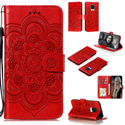 Mandala Embossing Pattern Horizontal Flip PU Leather Case with Holder & Card Slots & Walle & Lanyard, For Xiaomi Redmi K30 Pro, For Xiaomi Redmi Note 9 Pro, For Xiaomi Redmi Note 9 Pro Max