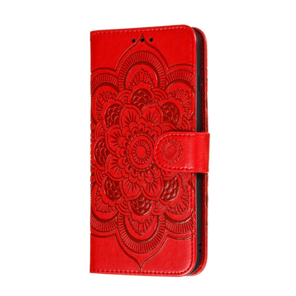 Mandala Embossing Pattern Horizontal Flip PU Leather Case with Holder & Card Slots & Walle & Lanyard, For Xiaomi Redmi Note 9S
