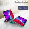 For iPad Pro 11 (2020) PC + PU Magnetic Leather Case with Three-folding Holder