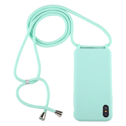 Candy Color TPU Protective Case with Lanyard, For iPhone XS / X, For iPhone XS Max, For iPhone XR