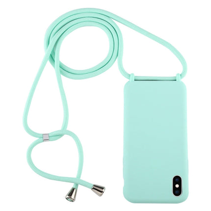 Candy Color TPU Protective Case with Lanyard, For iPhone XS / X, For iPhone XS Max, For iPhone XR