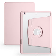 Acrylic 360 Degree Rotation Holder Tablet Leather Case, For iPad 10th Gen 10.9 2022, For iPad 10.2 2022 / 2021 / 2020 / 2019