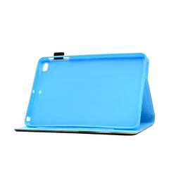 Painted Horizontal Flat Leather Case with Sleep Function & Card Slot & Buckle Anti-skid Strip & Bracket & Wallet, For iPad Mini 1 / 2 / 3 / 4 / 5, For iPad Pro 9.7 inch, For Kindle Fire HD 10 2015 / 2017, For Kindle Fire HD 8 2016 / 2017