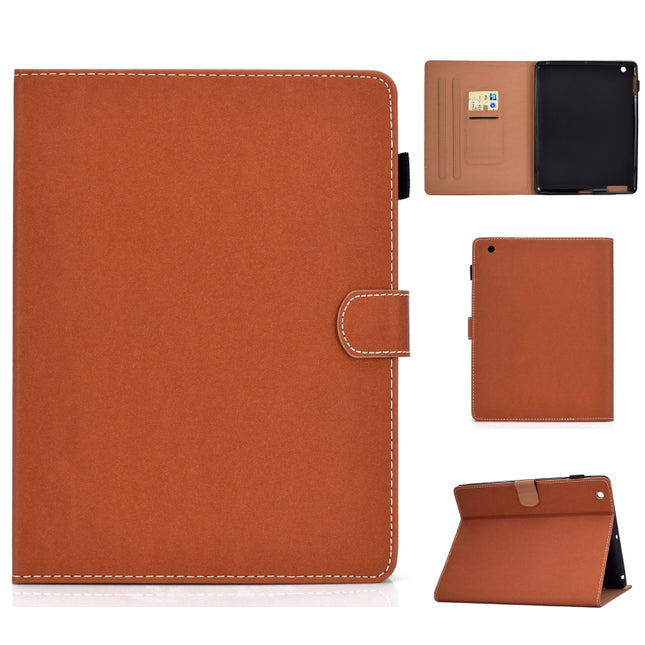 Solid Color Tablet PC Universal Magnetic Horizontal Flip Leather Case with Card Slots & Holder, For iPad 4 / 3 / 2, For iPad Mini 4 / Mini 3 / Mini 2 / Mini, For Kindle Fire 7(2015/2017/2019), For Kindle Fire HD8 2016 / 2017
