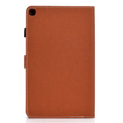 Solid Color Tablet PC Universal Magnetic Horizontal Flip Leather Case with Card Slots & Holder, For Galaxy Tab A 10.1(2019) T510, For Galaxy Tab S5e T720