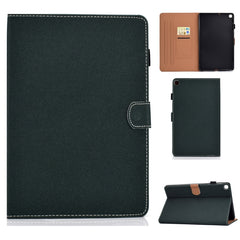 Solid Color Tablet PC Universal Magnetic Horizontal Flip Leather Case with Card Slots & Holder, For Galaxy Tab A 10.1(2019) T510, For Galaxy Tab S5e T720