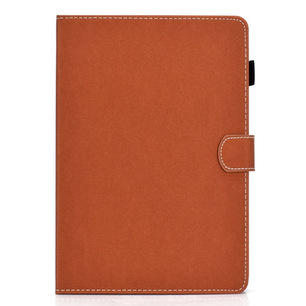 Solid Color Tablet PC Universal Magnetic Horizontal Flip Leather Case with Card Slots & Holder, For Galaxy Tab S5e T720, For iPad Air / iPad Air 2 / iPad 9.7 (2018 & 2017)